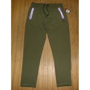 MITRE DIFFERENT LEAGUE MOISTURE WICKING ACTIVE PANTS~GREEN~XL~NWT